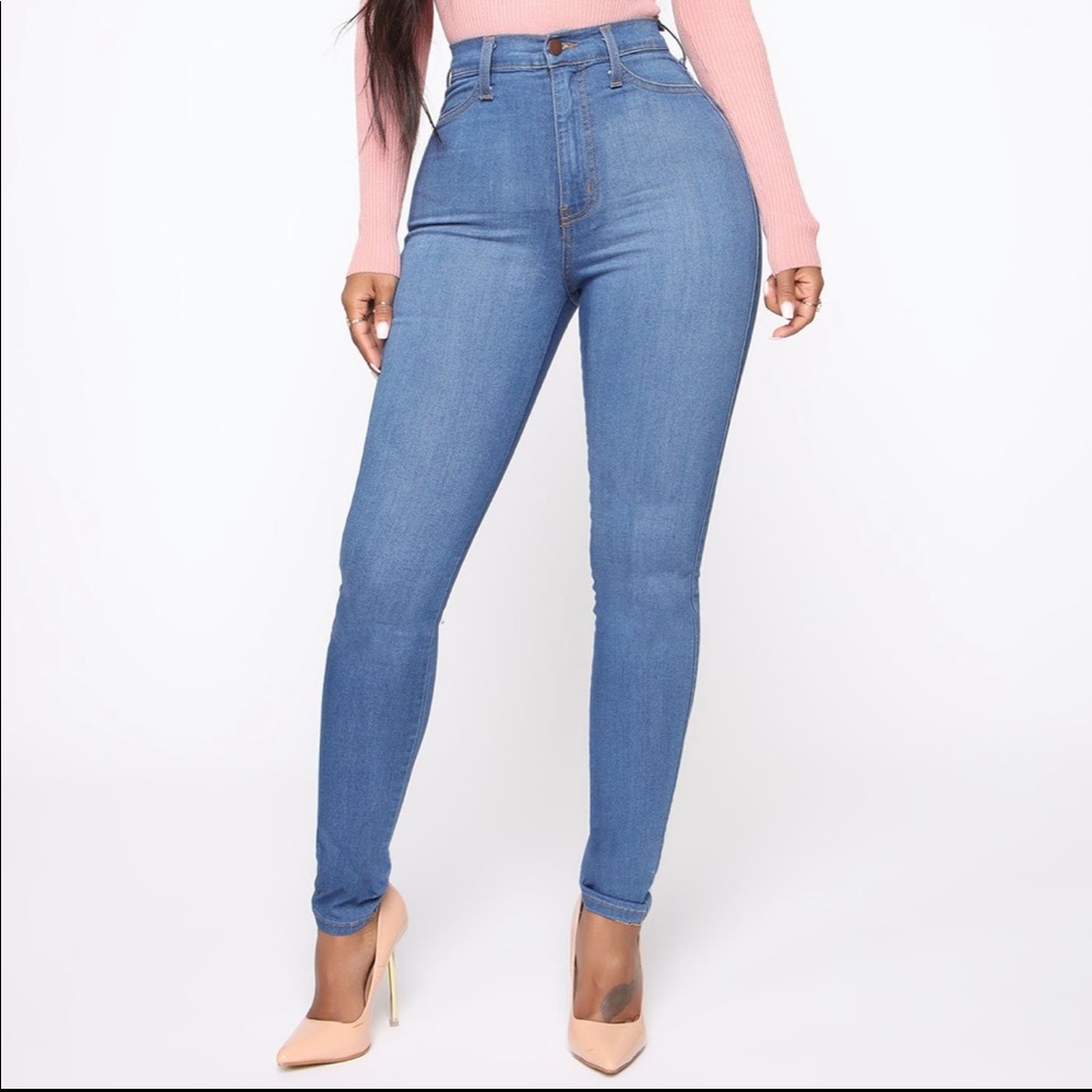 Fashion Nova Blue Jeans